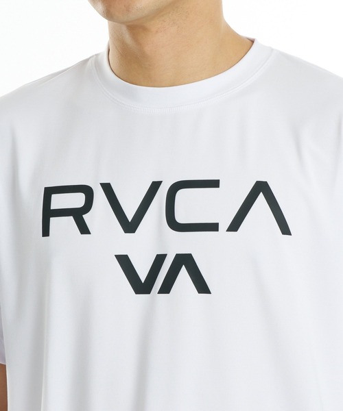 RVCA(ルーカ)の「RVCA メンズ RVCA VA VENT SS TEE Tシャツ 【2026年秋冬モデル】/ルーカドライストレッチ半袖Tシャツ(Tシャツ/カットソー・メンズ・ホワイト/ブラック・SMALL/MEDIUM/LARGE/X-LARGE)」の8枚目の写真
