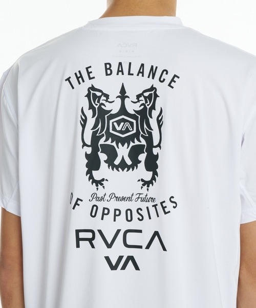 RVCA(ルーカ)の「RVCA メンズ RVCA VA VENT SS TEE Tシャツ 【2026年秋冬モデル】/ルーカドライストレッチ半袖Tシャツ(Tシャツ/カットソー・メンズ・ホワイト/ブラック・SMALL/MEDIUM/LARGE/X-LARGE)」の9枚目の写真