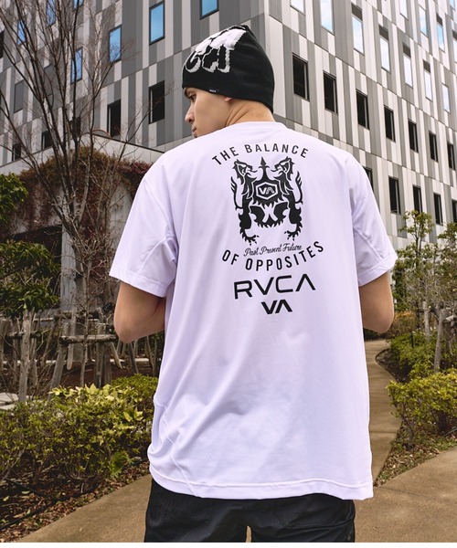 RVCA(ルーカ)の「RVCA メンズ RVCA VA VENT SS TEE Tシャツ 【2026年秋冬モデル】/ルーカドライストレッチ半袖Tシャツ(Tシャツ/カットソー・メンズ・ホワイト/ブラック・SMALL/MEDIUM/LARGE/X-LARGE)」の12枚目の写真