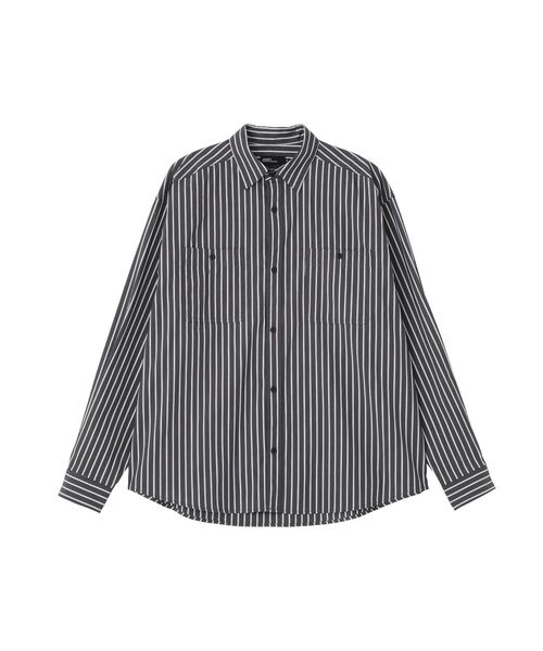 CRAFT STANDARD BOUTIQUE(クラフトスタンダードブティック)の「ストライプシャツ(シャツ/ブラウス・メンズ・キャメル/チャコールグレー・M/L)」の22枚目の写真