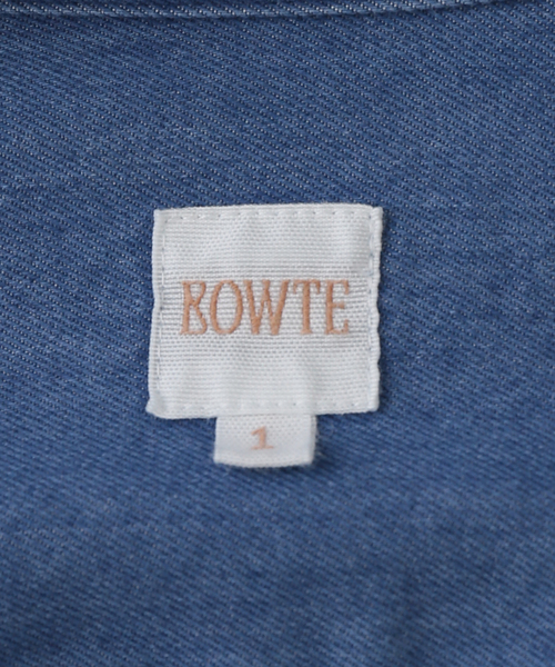 VERMEIL par iena（ヴェルメイユパーイエナ）の「BOWTE バウト Light Denim ボウタイシャツ（シャツ/ブラウス・レディース・コバルトブルー・SMALL）」の12枚目の写真