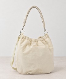 2WAY ショルダー トート 編み込みハンドル マナフィ