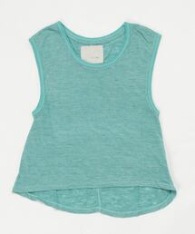 【V::ROOM 】ブイ ルーム/ linen ester jersey  tanktop