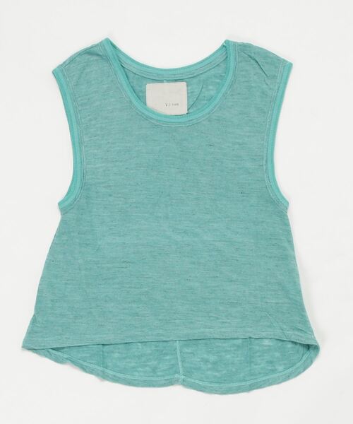 タンクトップ ノースリーブ 「V::ROOM 」ブイ ルーム/ linen ester jersey  tanktop レディース セール】【V::ROOM 】ブイ ルーム/ linen ester jersey tanktop