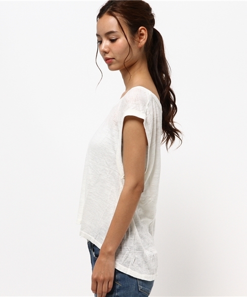 セール】【V::ROOM 】ブイ ルーム/ linen ester jersey tanktop