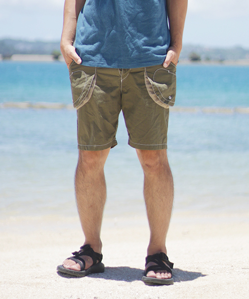 NATAL DESIGN（ネイタルデザイン）の「【ネイタルデザイン】小鳥スイムショーツ４　シングル/KOTORI SWIM SHORTS4 Single（その他パンツ・レディース・カーキ/グレー/ベージュ・X-SMALL/MEDIUM/SMALL/LARGE）」の3枚目の写真