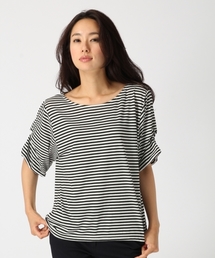 GLOBAL WORK | 【吸水速乾】ソデタックプルオーバー半袖/730747(Tシャツ/カットソー)