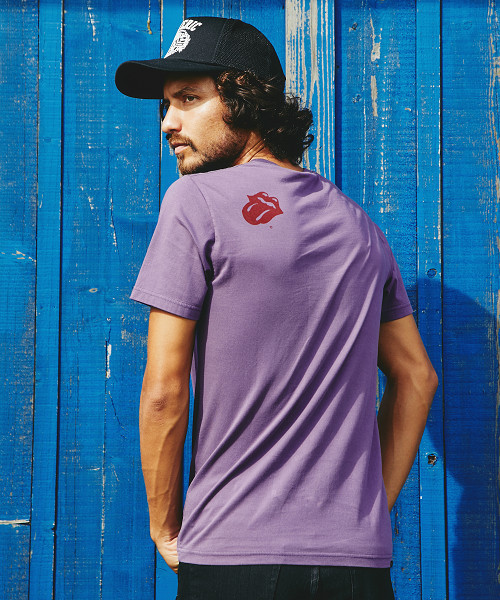 HYSTERIC GLAMOUR（ヒステリックグラマー）の「RS/STICKY FINGERS SPAIN VERSION pt T-SH（Tシャツ/カットソー・メンズ・ホワイト/パープル/ブラック・SMALL/MEDIUM/LARGE）」の11枚目の写真