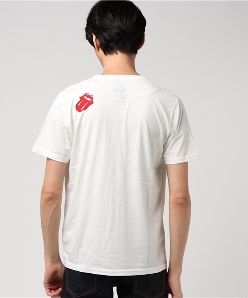 HYSTERIC GLAMOUR（ヒステリックグラマー）の「RS/STICKY FINGERS SPAIN VERSION pt T-SH（Tシャツ/カットソー・メンズ・ホワイト/パープル/ブラック・SMALL/MEDIUM/LARGE）」の5枚目の写真