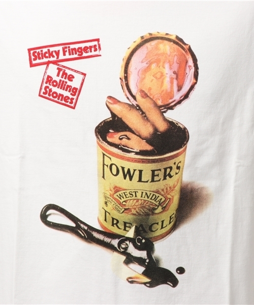 HYSTERIC GLAMOUR（ヒステリックグラマー）の「RS/STICKY FINGERS SPAIN VERSION pt T-SH（Tシャツ/カットソー・メンズ・ホワイト/パープル/ブラック・SMALL/MEDIUM/LARGE）」の8枚目の写真