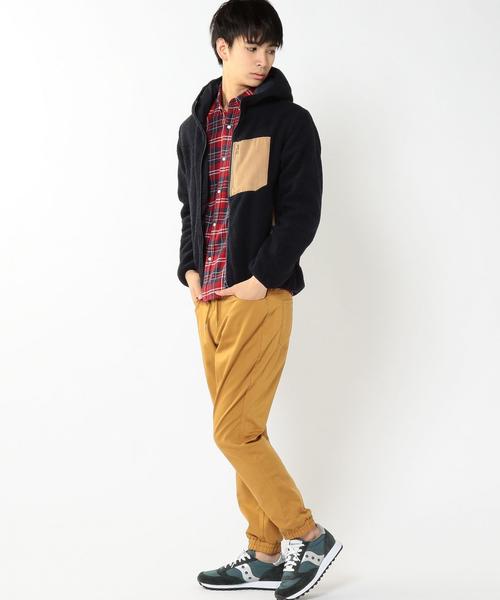 coen（コーエン）の「ボアブルゾン（ブルゾン・メンズ・ネイビー/オフホワイト・LARGE/SMALL/X-LARGE/MEDIUM）」の17枚目の写真