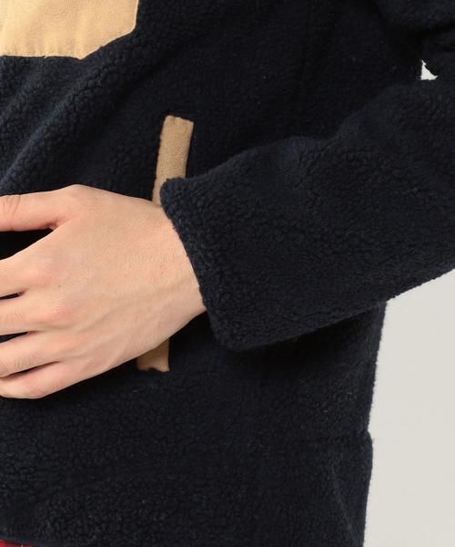 coen（コーエン）の「ボアブルゾン（ブルゾン・メンズ・ネイビー/オフホワイト・LARGE/SMALL/X-LARGE/MEDIUM）」の15枚目の写真