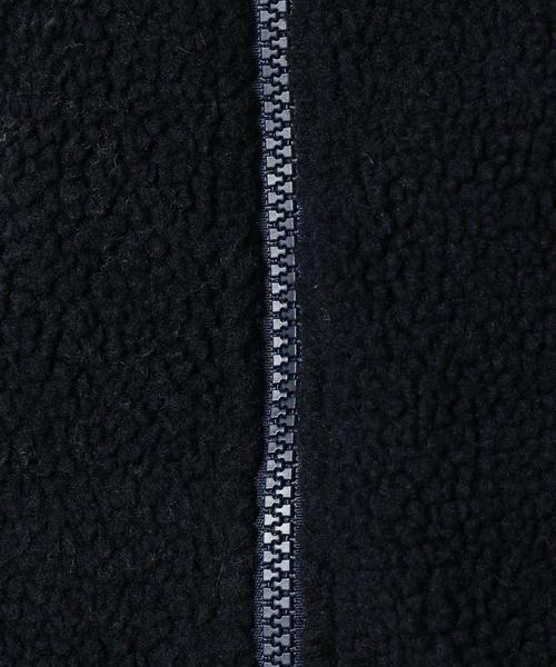 coen（コーエン）の「ボアブルゾン（ブルゾン・メンズ・ネイビー/オフホワイト・LARGE/SMALL/X-LARGE/MEDIUM）」の6枚目の写真