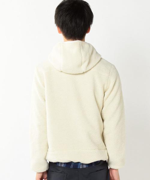 coen（コーエン）の「ボアブルゾン（ブルゾン・メンズ・ネイビー/オフホワイト・LARGE/SMALL/X-LARGE/MEDIUM）」の3枚目の写真