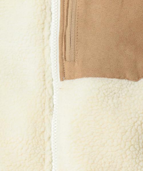 coen（コーエン）の「ボアブルゾン（ブルゾン・メンズ・ネイビー/オフホワイト・LARGE/SMALL/X-LARGE/MEDIUM）」の12枚目の写真