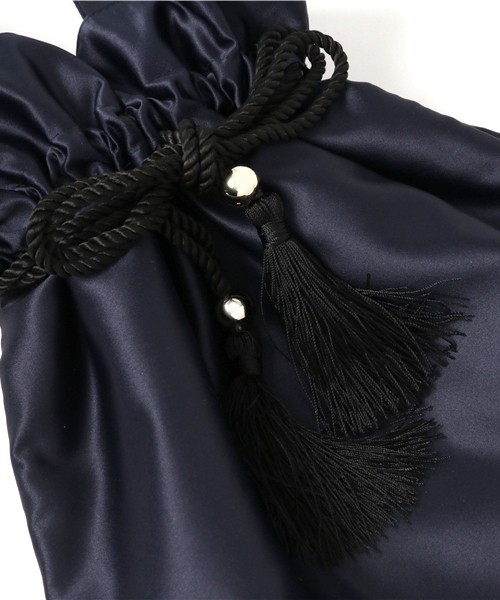 Heather（ヘザー）の「タッセルトート  746261（トートバッグ・レディース・ネイビー/ホワイト/ピンク・ONE SIZE）」の5枚目の写真