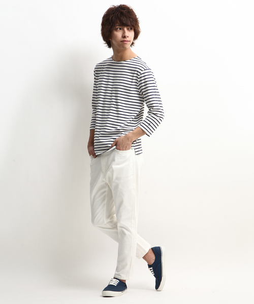 ZIP FIVE(ジップファイブ)の「【ZIP FIVE】ストレッチツイルアンクルカットパンツ(チノパンツ・メンズ・オリーブ/ブラック/ホワイト/グレー/ベージュ/チャコール/ネイビー・LARGE/SMALL/MEDIUM/X-LARGE)」の9枚目の写真
