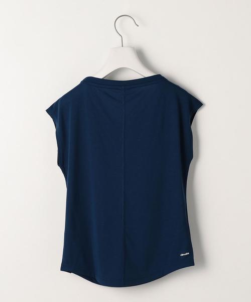 adidas（アディダス）の「adidas（アディダス） トレーニングカモ F/Sトップス（Tシャツ/カットソー・レディース・ホワイト/ロイヤルブルー・MEDIUM/SMALL）」の9枚目の写真