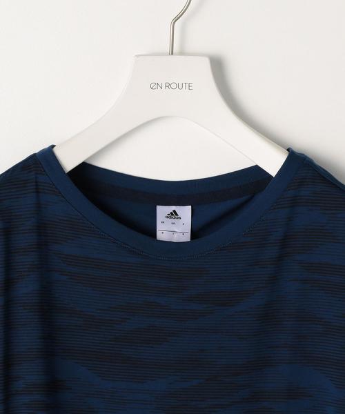 adidas（アディダス）の「adidas（アディダス） トレーニングカモ F/Sトップス（Tシャツ/カットソー・レディース・ホワイト/ロイヤルブルー・MEDIUM/SMALL）」の10枚目の写真