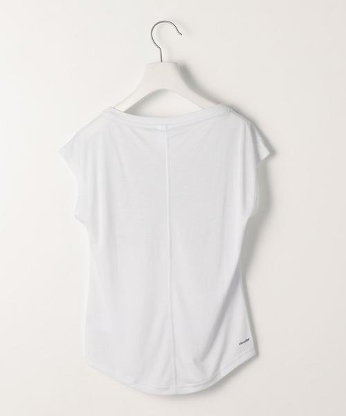 adidas（アディダス）の「adidas（アディダス） トレーニングカモ F/Sトップス（Tシャツ/カットソー・レディース・ホワイト/ロイヤルブルー・MEDIUM/SMALL）」の4枚目の写真