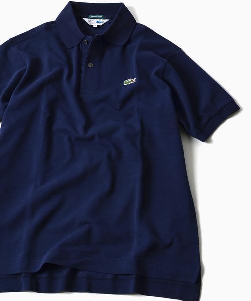LACOSTE（ラコステ）の「LACOSTE(ラコステ):【SHIPS別注】70's ドロップテイル ポロシャツ（ポロシャツ・メンズ・ネイビー/ホワイト/ブルー/キャメル/グレー・MEDIUM/SMALL/LARGE/X-LARGE/X-SMALL）」の14枚目の写真