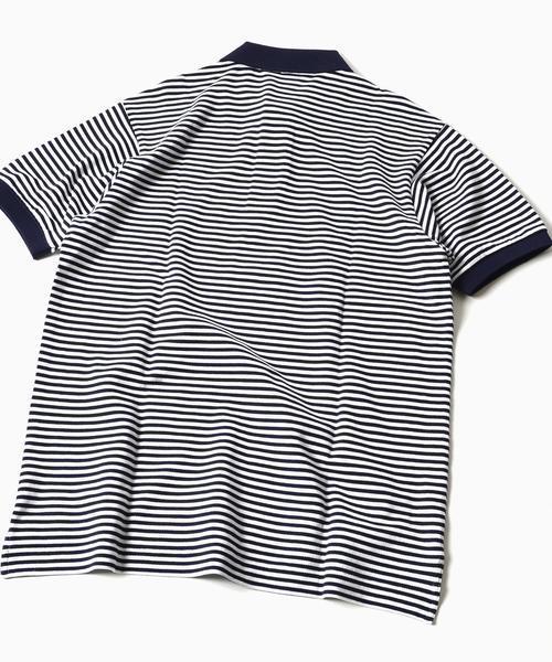 LACOSTE（ラコステ）の「LACOSTE(ラコステ):【SHIPS別注】70's ドロップテイル ポロシャツ（ポロシャツ・メンズ・ネイビー/ホワイト/ブルー/キャメル/グレー・MEDIUM/SMALL/LARGE/X-LARGE/X-SMALL）」の11枚目の写真