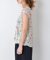 【SHIPS】リバティプリントワンピースgarden SHIPS for women（シップスフォーウィメン）の「リバティ