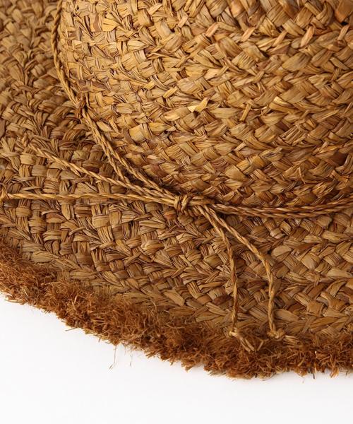 Another Edition（アナザーエディション）の「CutOffストローハット ◆（ハット・レディース・ベージュ/ブラウン・FREE）」の12枚目の写真