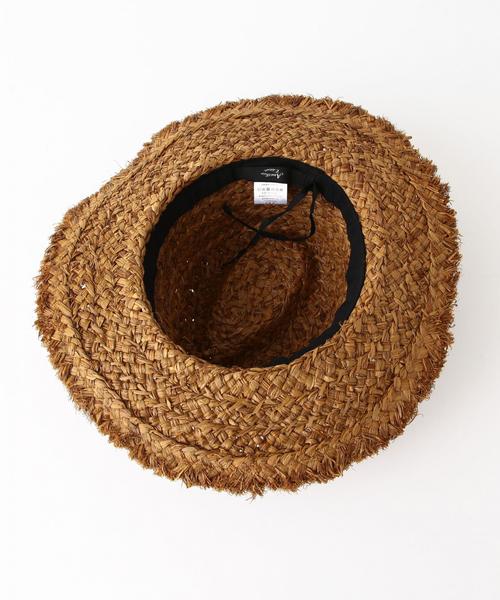 Another Edition（アナザーエディション）の「CutOffストローハット ◆（ハット・レディース・ベージュ/ブラウン・FREE）」の14枚目の写真