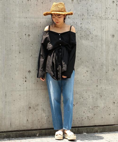 Another Edition（アナザーエディション）の「CutOffストローハット ◆（ハット・レディース・ベージュ/ブラウン・FREE）」の15枚目の写真