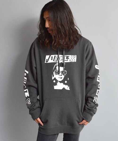 JUNGLES（ジャングルス）の「JUNGLES/ジャングルス TEENAGE HOODIE H-T-CH（パーカー・メンズ・チャコール・S/L/M/XL）」の7枚目の写真