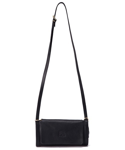 IL BISONTE（イルビゾンテ）の「IL BISONTE / ORIGINAL LEATHER / SHOULDER BAG（ショルダーバッグ・レディース・ダークブラウン/ブラック/レッド/オリーブ/グレー/ネイビー/その他/オレンジ/ナチュラル/ライトブラウン/レンガ・FREE）」の7枚目の写真