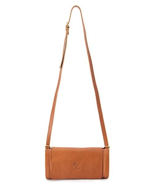 IL BISONTE（イルビゾンテ）の「IL BISONTE / ORIGINAL LEATHER / SHOULDER BAG（ショルダーバッグ・レディース・ダークブラウン/ブラック/レッド/オリーブ/グレー/ネイビー/その他/オレンジ/ナチュラル/ライトブラウン/レンガ・FREE）」の19枚目の写真