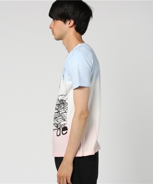 rovtski(ロフトスキー)の「rovtski ラフィー天竺UネックWグラデTシャツ半袖/R01SWU9999(Tシャツ/カットソー・メンズ・ホワイト系その他2/ホワイト系その他4/ホワイト系その他5/ホワイト系その他/ホワイト系その他3・MEDIUM/LARGE)」の6枚目の写真