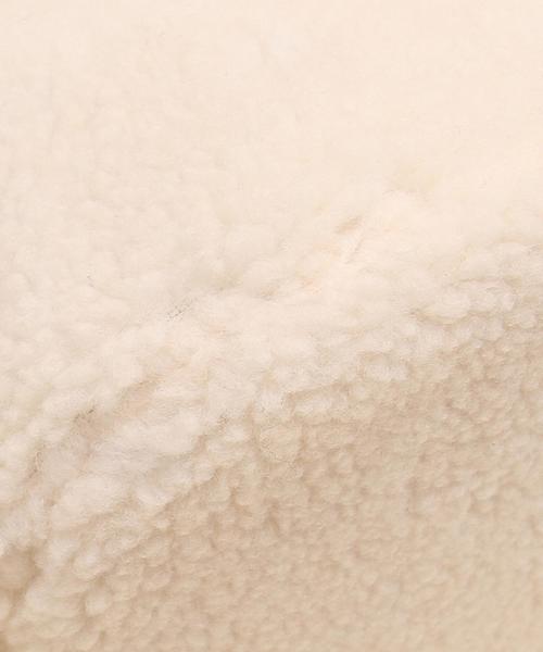 coen（コーエン）の「ボア巾着ショルダーバッグ（ショルダーバッグ・レディース・オフホワイト/ブラウン・FREE）」の7枚目の写真