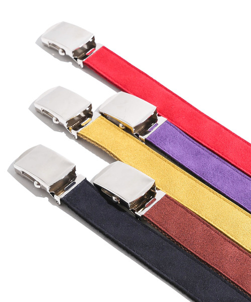 WEGO(ウィゴー)の「WEGO/フェイクスエードガチャベルト(ベルト・メンズ・パープル/ブラウン/レッド/ブラック/マスタード/カーキ/ライトピンク/ライトグレー/ベージュ・FREE)」の19枚目の写真