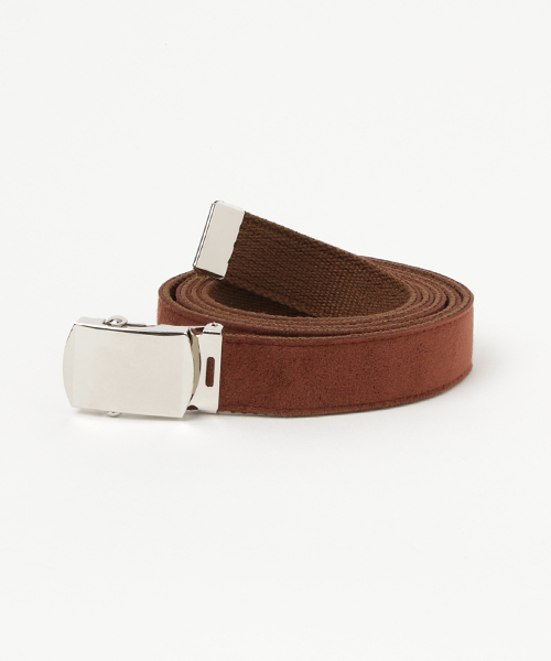 WEGO(ウィゴー)の「WEGO/フェイクスエードガチャベルト(ベルト・メンズ・パープル/ブラウン/レッド/ブラック/マスタード/カーキ/ライトピンク/ライトグレー/ベージュ・FREE)」の15枚目の写真