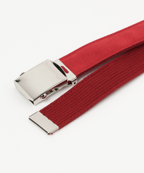 WEGO(ウィゴー)の「WEGO/フェイクスエードガチャベルト(ベルト・メンズ・パープル/ブラウン/レッド/ブラック/マスタード/カーキ/ライトピンク/ライトグレー/ベージュ・FREE)」の10枚目の写真