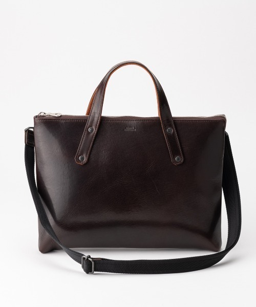 SOLATINA(ソラチナ)の「SOLATINA ソラチナ Oild Series ミニ ブリーフ(トートバッグ・メンズ・ブラック/ブラウン/ブラック×レッド/キャメル/ネイビー・FREE)」の1枚目の写真