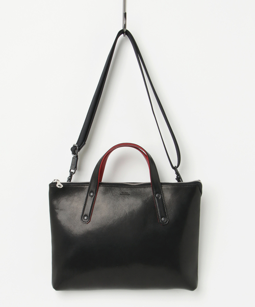 SOLATINA(ソラチナ)の「SOLATINA ソラチナ Oild Series ミニ ブリーフ(トートバッグ・メンズ・ブラック/ブラウン/ブラック×レッド/キャメル/ネイビー・FREE)」の13枚目の写真