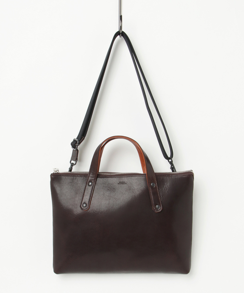 SOLATINA(ソラチナ)の「SOLATINA ソラチナ Oild Series ミニ ブリーフ(トートバッグ・メンズ・ブラック/ブラウン/ブラック×レッド/キャメル/ネイビー・FREE)」の12枚目の写真