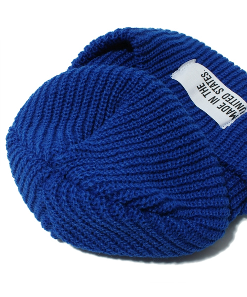 BEAUTY&YOUTH UNITED ARROWS(ビューティーアンドユースユナイテッドアローズ)の「monkey time USA ビーニー(ニットキャップ/ビーニー・メンズ・ブラック/ワインレッド/オレンジ/ケリー/ロイヤルブルー/ネイビー・ONESIZE)」の8枚目の写真