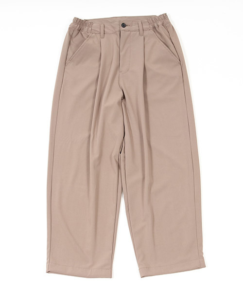 ANGENEHM(アンゲネーム)の「mp5835-1 Tuck Wide Pants パンツ(その他パンツ・メンズ・ネイビー/ブラック/ベージュ・S/L/M)」の9枚目の写真