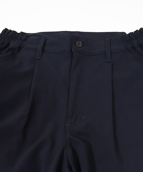 ANGENEHM(アンゲネーム)の「mp5835-1 Tuck Wide Pants パンツ(その他パンツ・メンズ・ネイビー/ブラック/ベージュ・S/L/M)」の17枚目の写真