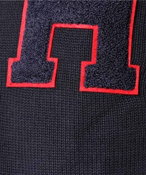 TOMMY HILFIGER（トミーヒルフィガー）の「HARRISON ZIP MOCK（ニット/セーター・メンズ・ホワイト/グレー/オリーブ/ネイビー・SMALL/MEDIUM/LARGE/X-LARGE/XX-LARGE）」の9枚目の写真