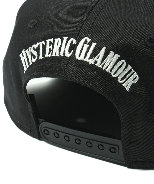 HYSTERIC GLAMOUR（ヒステリックグラマー）の「WHISKY刺繍 ベースボールキャップ（ハット・メンズ・ネイビー/ダークブラウン/ブラック・FREE）」の8枚目の写真