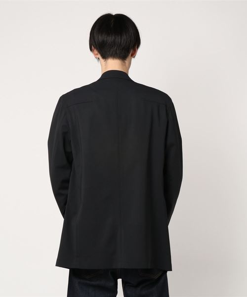 ato(アトウ)の「TROPICAL NATURAL STRETCH 2BS JACKET(テーラードジャケット・メンズ・ブラック/グレー・46/48/44/42)」の4枚目の写真