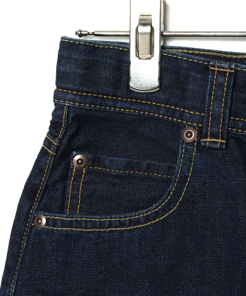 SHIPS（シップス）の「SHIPS KIDS:デニム スカート(140～150cm)（デニムスカート・キッズ・ネイビー・150/140）」の3枚目の写真