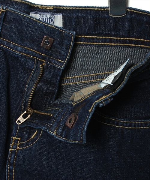 SHIPS（シップス）の「SHIPS KIDS:デニム スカート(140～150cm)（デニムスカート・キッズ・ネイビー・150/140）」の4枚目の写真