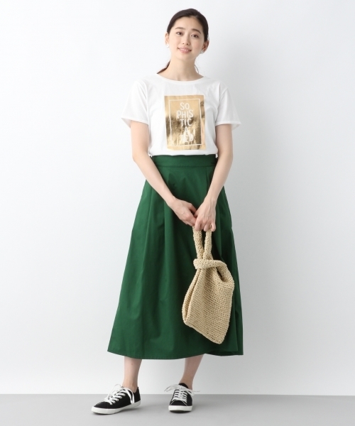 LEPSIM（レプシィム）の「アソートプリントTシャツSS　796769（Tシャツ/カットソー・レディース・ブラック/グレー/オフホワイト/ホワイト系その他・MEDIUM/LARGE）」の5枚目の写真